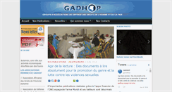 Desktop Screenshot of gadhop.org